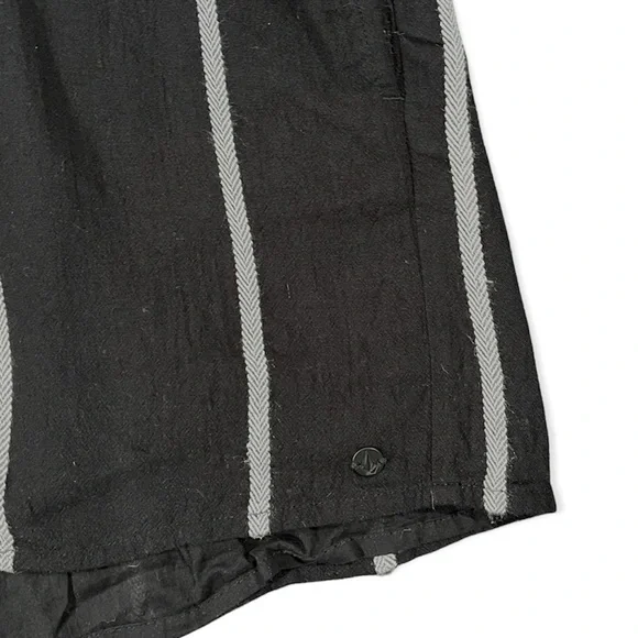 Volcom Coco Black and White Striped Halter Romper sz S - Picture 5 of 12